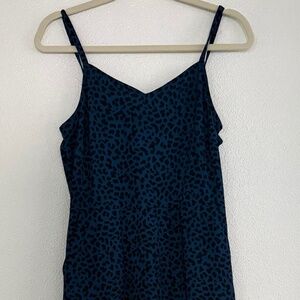 Apt. 9 Animal Print Cropped Wide Leg Jumpsuit